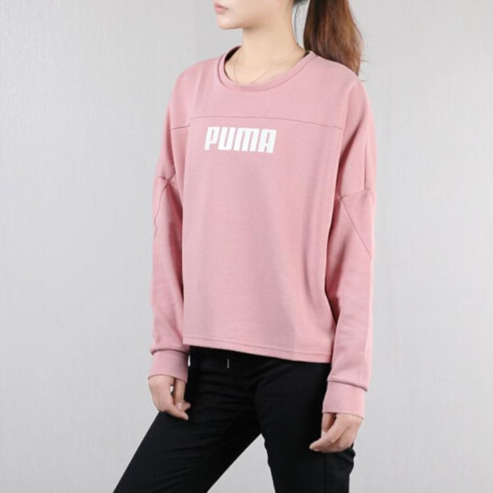 Puma Pink Crew Neck Sweater